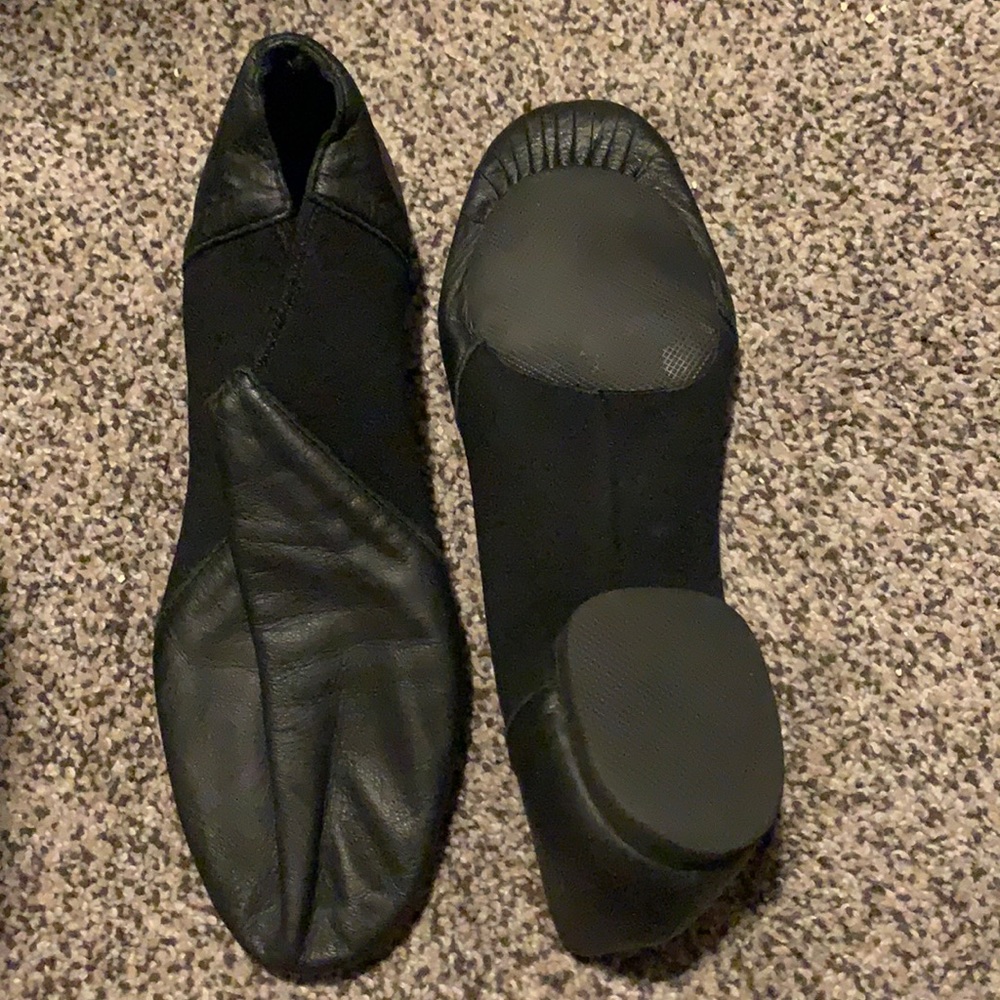 Black So Danca Jazz Shoes